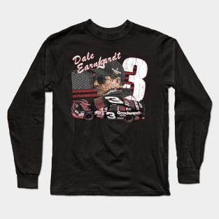 dale earnheardt vintage art Long Sleeve T-Shirt